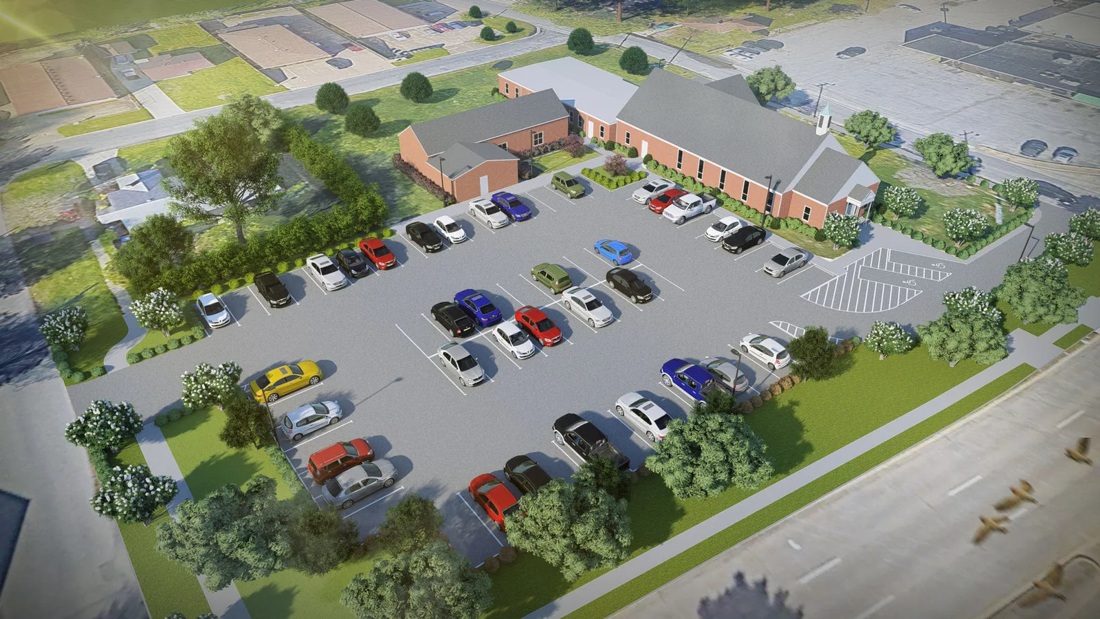 Living Destiny Church building and grounds in Norfolk, Virginia