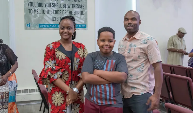 The Living Destiny Church congregation in Norfolk