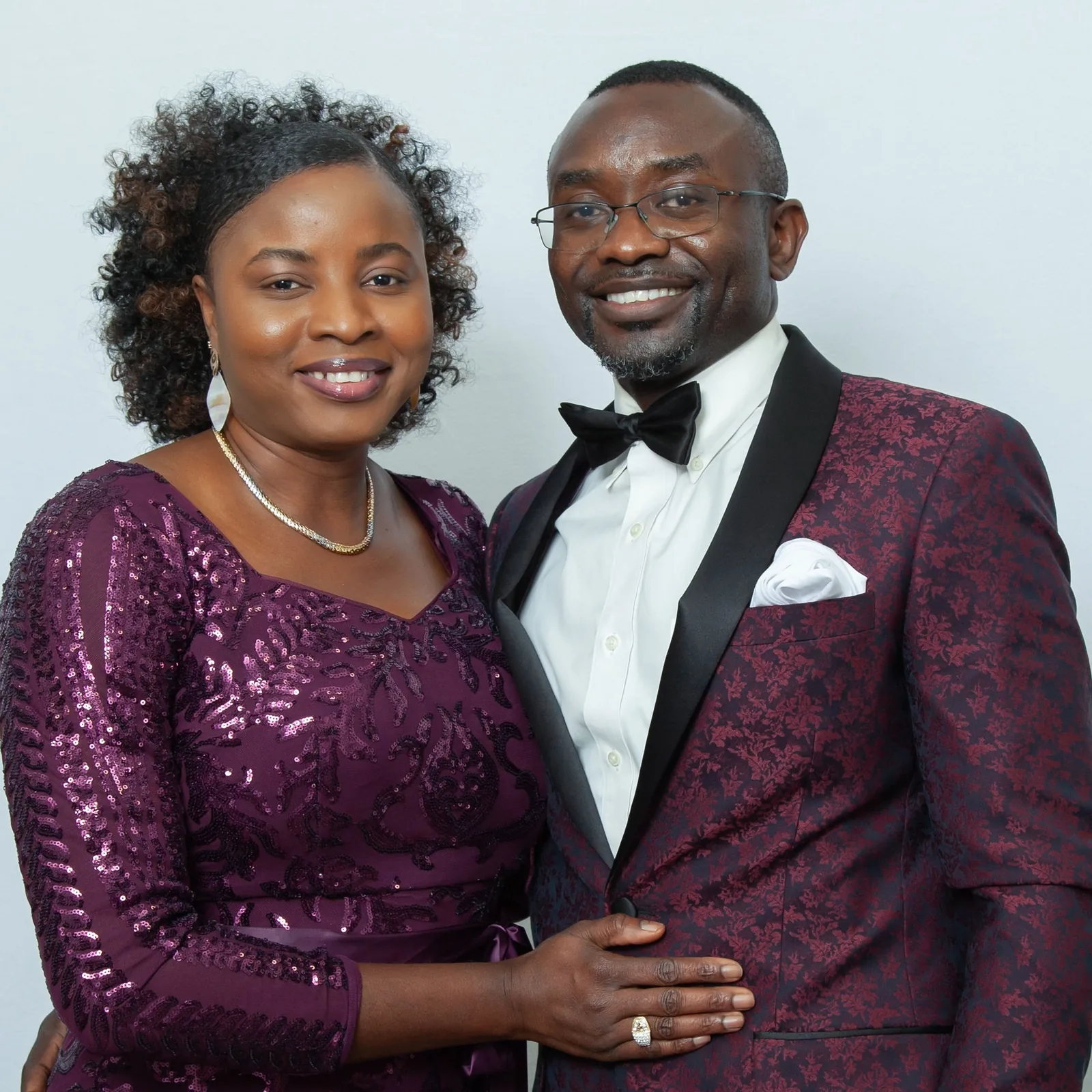 Rev. Dr. Moses Selorm Asamoah, Jr. and his wife Delali, who lead Living Destiny Church
