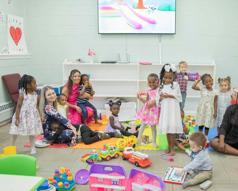 Children's ministry at Living Destiny Church